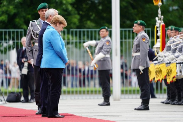 Tercer episodio de temblores de Merkel en poco más de tres semanas
