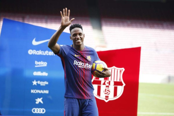 'Quiero hacer historia' en el Barcelona, asegura Yerry Mina