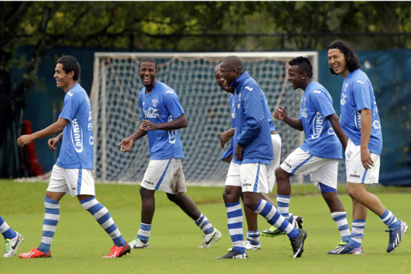 La Selección de Honduras ya trabaja con el plantel completo