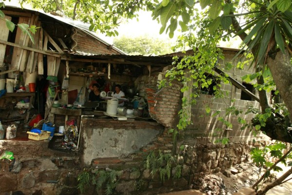 Veinte familias perdieron todo por las lluvias en Tegucigalpa