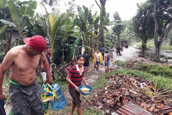 Emergencia en Santa Bárbara por crecida de ríos y quebradas