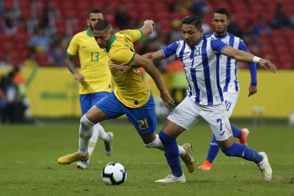 Honduras tendencia en Twitter tras paliza de Brasil