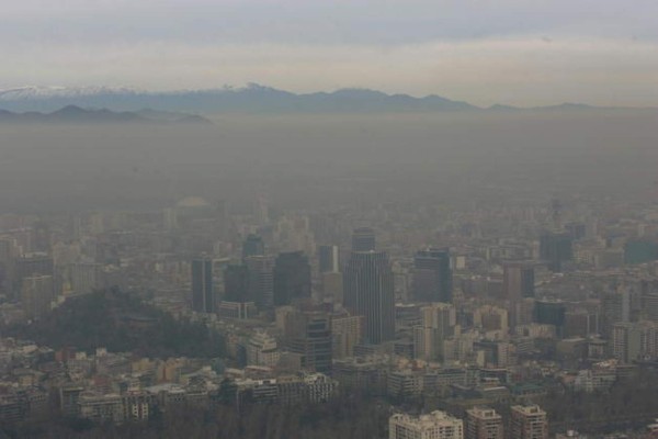 La ciudad de Santiago declara preemergencia ambiental