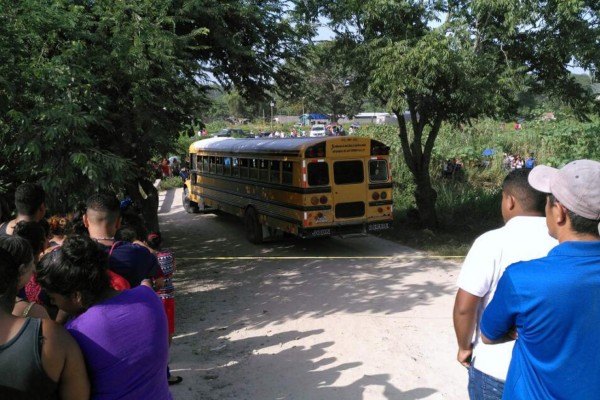 Matan a conductor de bus frente a pasajeros en San Pedro Sula