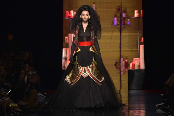 Conchita Wurst la nueva musa de Jean Paul Gaultier&nbsp;&nbsp;