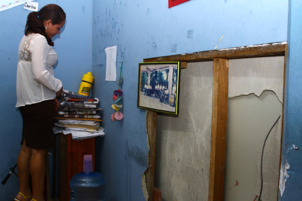 Deteriorado el palacio municipal de Villanueva