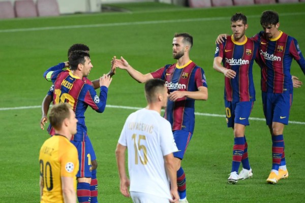 Video: Barcelona cumple goleando al Ferencvaros en el inicio de la Champions League