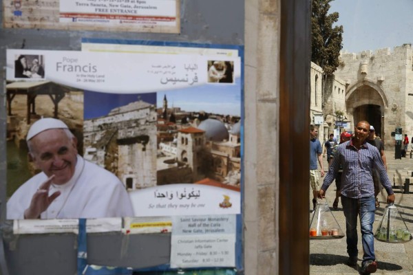 Los cristianos de Tierra Santa piden ayuda al papa Francisco