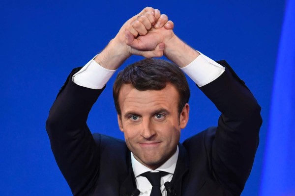 El mundo reacciona ante victoria de Macron