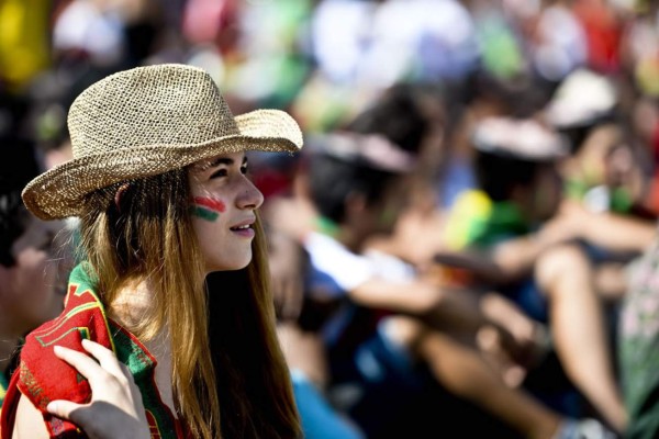 Las más bellas Argentinas, alemanas y portuguesas en el Mundial de Brasil 2014