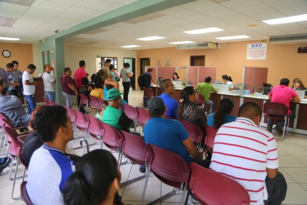 Retiros por desempleo en el RAP suman L389 millones este año