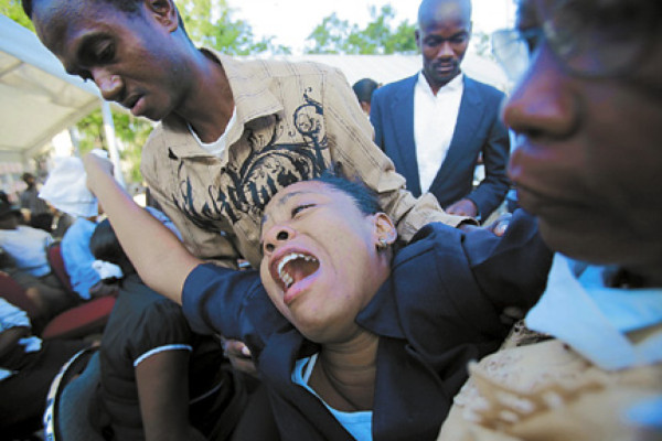 Un funeral por todos los muertos de Haití