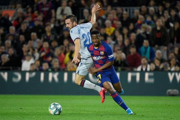 Ansu Fati le da triunfo al Barcelona y siguen al acecho del Real Madrid