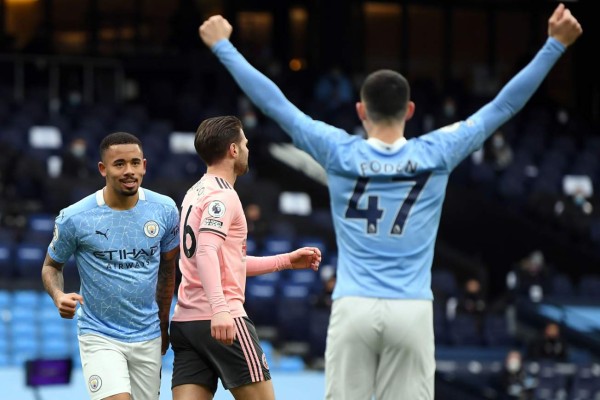 El Manchester City derrotó de local al Sheffield United en la Premier League.