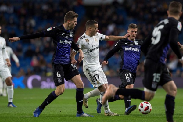 Real Madrid vuelve a sonreír y golea al Leganés en la Copa del Rey