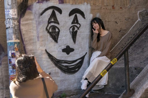 'Joker' atrae a turistas indeseados a las escaleras del Bronx