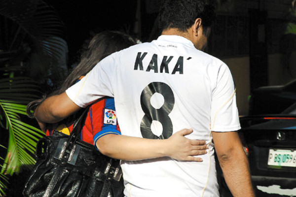 La afición del Barça festejó en las calles la victoria