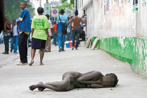 Infierno en Haití: ahora azota el mortal cólera
