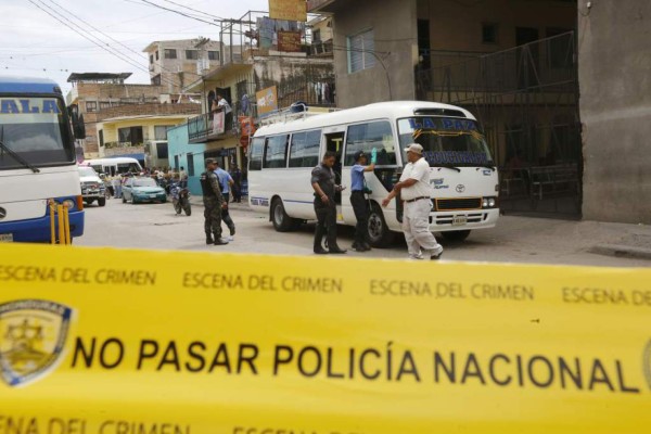 Identifican a sicaria que mató a transportista en Comayagüela