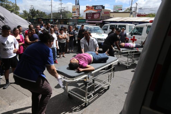 Nombre de los heridos y muertos en accidente en el sur de Honduras