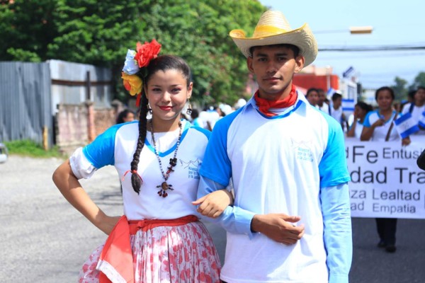 Fotos: Así piden los sampedranos paz para la ciudad
