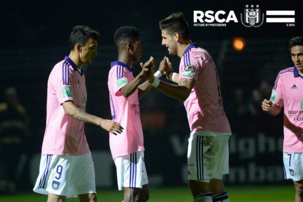 Andy Najar y el Anderlecht avanzan en la Copa de Bélgica