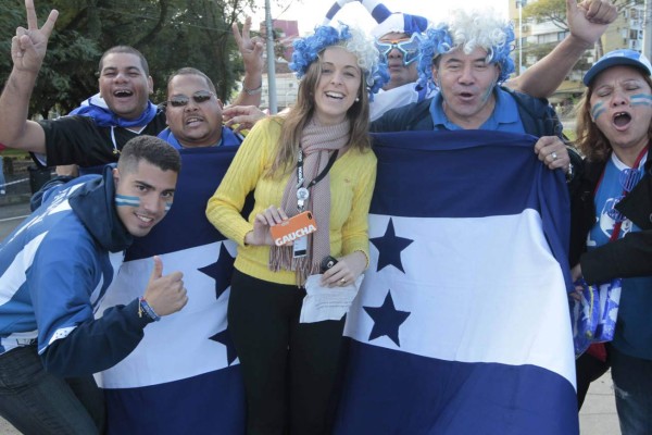 'Hoy les metemos 3-0', advierten hinchas catrachos a los franceses
