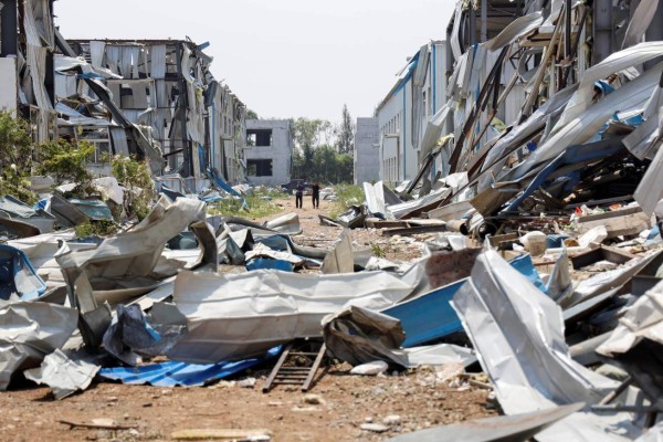 Poderoso tornado en China deja seis muertos y casi 200 heridos