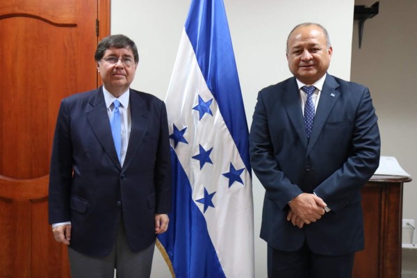 Vocero de la MACCIH se reúne con titular de Seguridad en Honduras