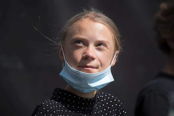 Greta Thunberg se burla de Donald Trump luego de la investidura de Biden