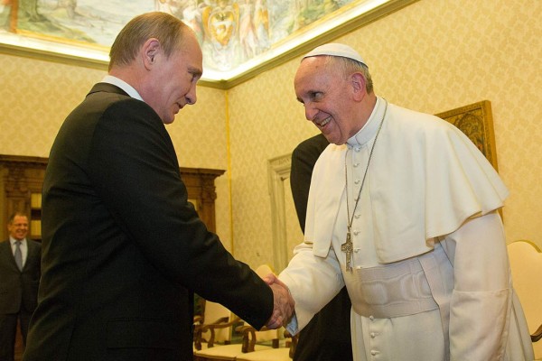 El Papa recibirá al presidente ruso Vladimir Putin el 10 de junio