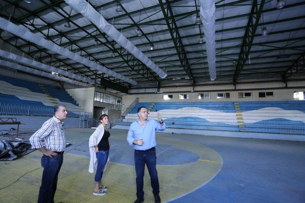 Climatizar y remodelar gimnasio Municipal costó L15 millones