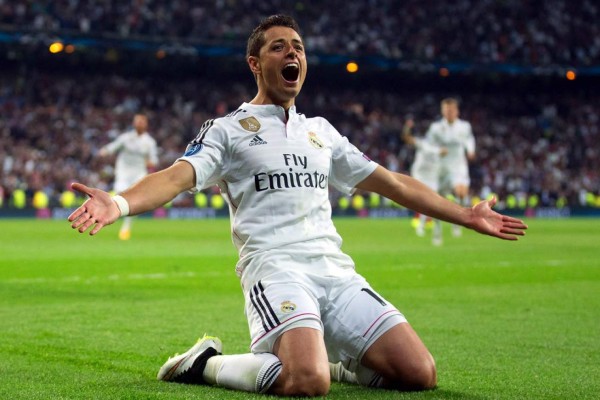 La UEFA nombra al 'Chicharito” mejor jugador del partido