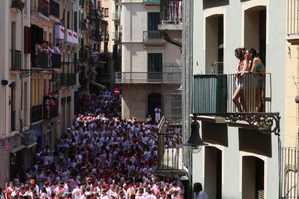 Pamplona empieza sus festejos de San Fermín