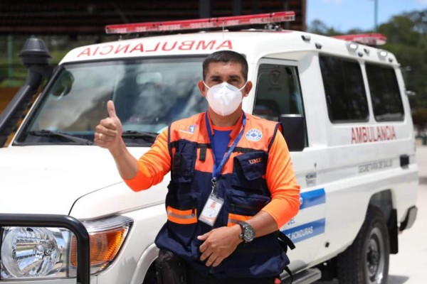 El BCIE financia compra de 22 ambulancias para enfrentar pandemia en Honduras