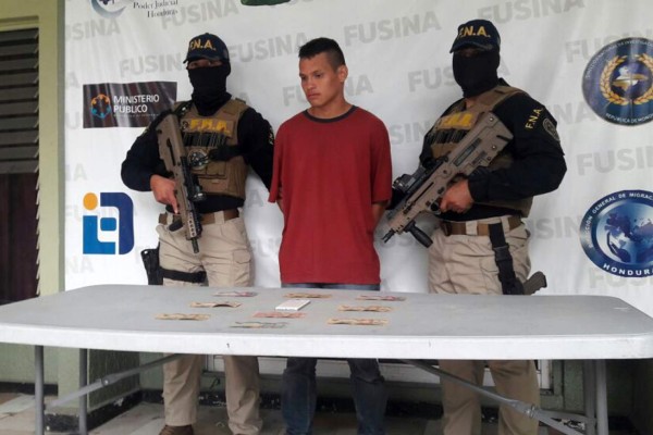 Capturan a supuesto pandillero por extorsión en La Lima