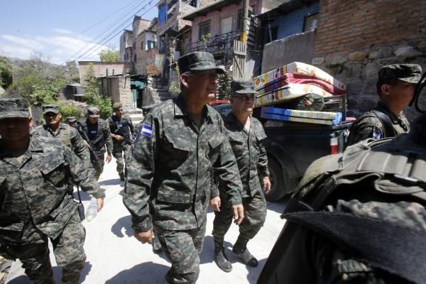 Militares se instalan en la colonia Las Torres de Tegucigalpa