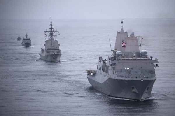 Honduras se destaca en maniobras multinacionales navales en Perú