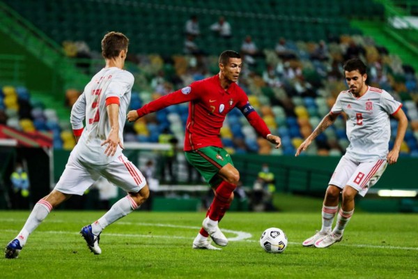 La Portugal de Cristiano Ronaldo y España no se hicieron daño en duelo amistoso