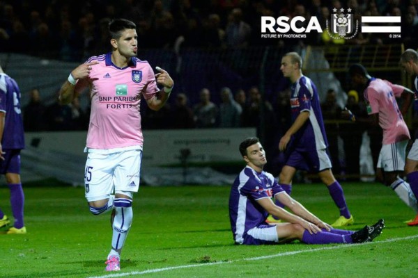 Andy Najar y el Anderlecht avanzan en la Copa de Bélgica