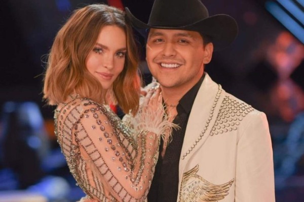 Belinda llora al escuchar cantar a su novio Christian Nodal 