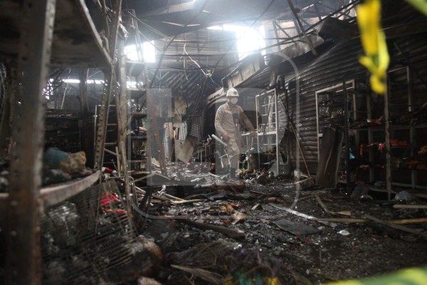 Artesanos: la cara del drama tras incendio en mercado Guamilito