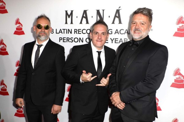 'Bendita tu luz': Maná recibe el Grammy Latino a 'Persona del Año'