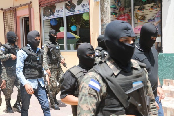 Operativo en busca de contrabando en Santa Bárbara  