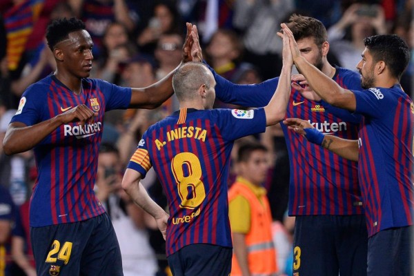 Barcelona despide a Iniesta con triunfo frente a la Real Sociedad