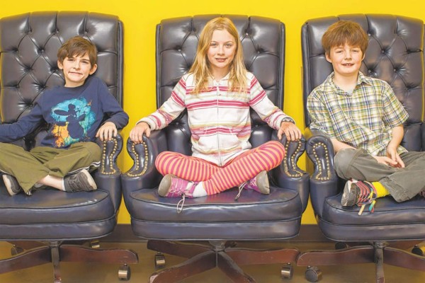 Niños que aprenden a ser emprendedores