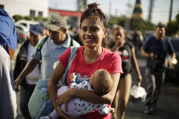 Caravana migrante llega a Veracruz, tercera etapa de su odisea mexicana