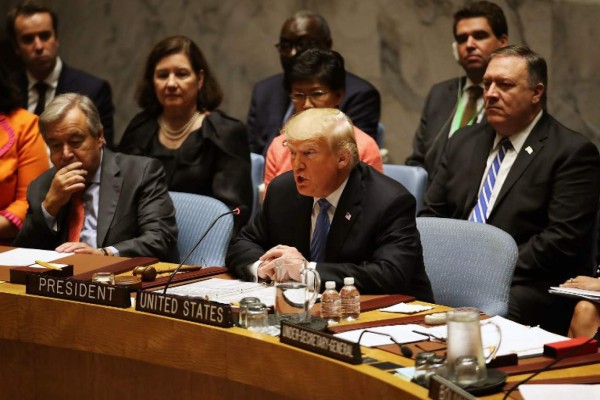 Trump vuelve a amenazar a Irán y recibe críticas en la ONU