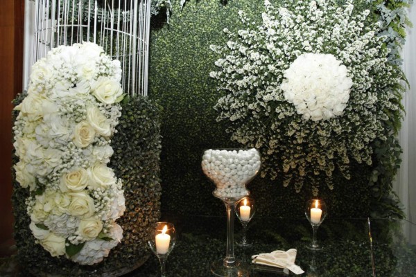 La decoración de la boda Kattán Bendeck