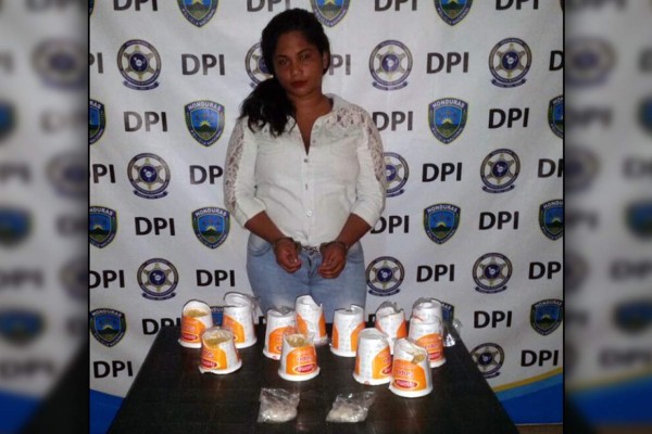 Llevaba drogas en sopas instantáneas al penal y la capturan en el Progreso
